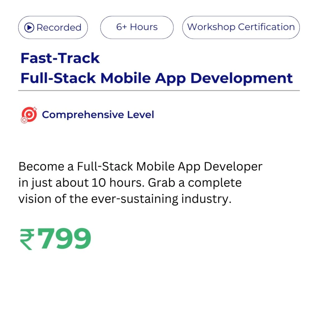 Fast-Track Full-Stack Mobile App Development